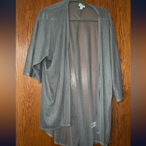 Lularoe gray coverup